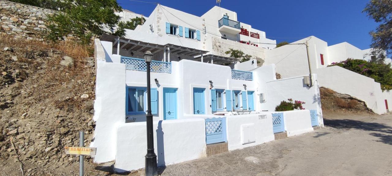 Asvestoti Mesonettes Blue Light Σιελ Μεζονετεs Hotell Pera Gyalos Exteriör bild
