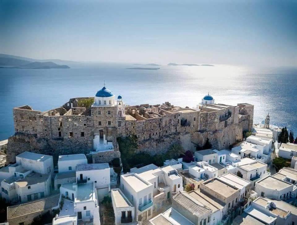 Asvestoti Mesonettes Blue Light Σιελ Μεζονετεs Hotell Pera Gyalos Exteriör bild